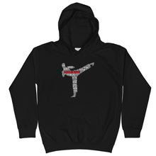 Load image into Gallery viewer, UpLevel Silhouette Man Kids Hoodie