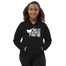 Load image into Gallery viewer, Don't Let The Ponytail Fool You Kids Hoodie