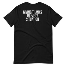 Load image into Gallery viewer, Life Skill: Gratitude Short-Sleeve Unisex T-Shirt (Two Sided)