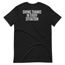 Load image into Gallery viewer, Life Skill: Gratitude Short-Sleeve Unisex T-Shirt (Two Sided)