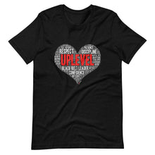 Load image into Gallery viewer, UpLevel Heart Short-Sleeve Unisex T-Shirt