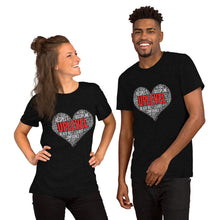 Load image into Gallery viewer, UpLevel Heart Short-Sleeve Unisex T-Shirt