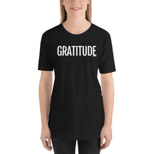 Load image into Gallery viewer, Life Skill: Gratitude Short-Sleeve Unisex T-Shirt (Two Sided)
