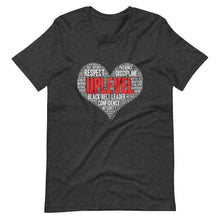 Load image into Gallery viewer, UpLevel Heart Short-Sleeve Unisex T-Shirt