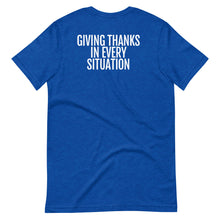 Load image into Gallery viewer, Life Skill: Gratitude Short-Sleeve Unisex T-Shirt (Two Sided)