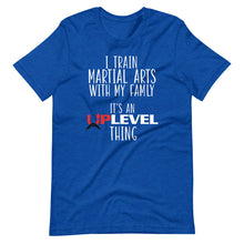Load image into Gallery viewer, I Train Martial Arts With My Family Short-Sleeve Unisex T-Shirt