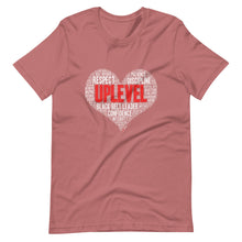 Load image into Gallery viewer, UpLevel Heart Short-Sleeve Unisex T-Shirt