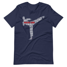 Load image into Gallery viewer, UpLevel Man Silhouette Short-Sleeve Unisex T-Shirt