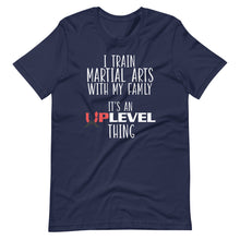 Load image into Gallery viewer, I Train Martial Arts With My Family Short-Sleeve Unisex T-Shirt