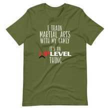 Load image into Gallery viewer, I Train Martial Arts With My Family Short-Sleeve Unisex T-Shirt