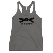 Load image into Gallery viewer, Black Belt In Training Women's Racerback Tank