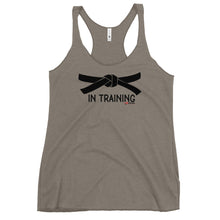 Load image into Gallery viewer, Black Belt In Training Women's Racerback Tank