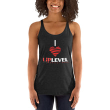 Load image into Gallery viewer, I Love UpLevel Women's Racerback Tank