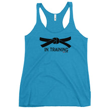 Load image into Gallery viewer, Black Belt In Training Women's Racerback Tank