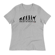 Load image into Gallery viewer, Bring Out The Fighter In You Women's Relaxed T-Shirt