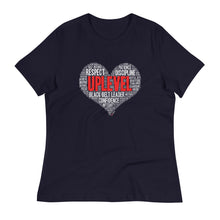Load image into Gallery viewer, UpLevel Heart Women's Relaxed T-Shirt
