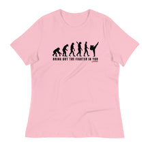 Load image into Gallery viewer, Bring Out The Fighter In You Women's Relaxed T-Shirt