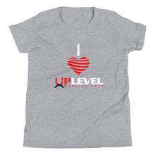 Load image into Gallery viewer, I Love UpLevel Youth Short Sleeve T-Shirt