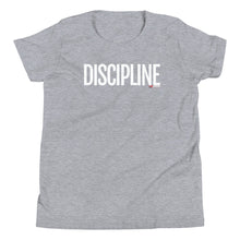 Load image into Gallery viewer, Youth Life Skill: Discipline Short Sleeve Unisex T-Shirt (Two Sided)