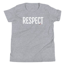 Load image into Gallery viewer, Youth Life Skill: Respect Short Sleeve Unisex T-Shirt (Two Sided)
