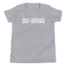 Load image into Gallery viewer, Youth Life Skill: Self Defense Short Sleeve Unisex T-Shirt (Two Sided)