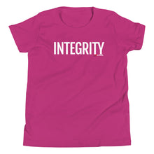 Load image into Gallery viewer, Youth Life Skill: Integrity Short Sleeve Unisex T-Shirt (Two Sided)