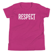 Load image into Gallery viewer, Youth Life Skill: Respect Short Sleeve Unisex T-Shirt (Two Sided)