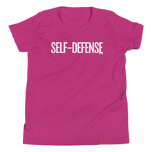 Load image into Gallery viewer, Youth Life Skill: Self Defense Short Sleeve Unisex T-Shirt (Two Sided)
