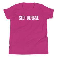 Load image into Gallery viewer, Youth Life Skill: Self Defense Short Sleeve Unisex T-Shirt (Two Sided)