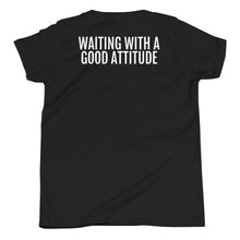 Load image into Gallery viewer, Youth Life Skill: Patience Short Sleeve Unisex T-Shirt (Two Sided)