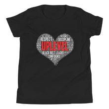 Load image into Gallery viewer, UpLevel Heart Youth Short Sleeve T-Shirt