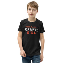 Load image into Gallery viewer, Karate Girl Youth Short Sleeve T-Shirt