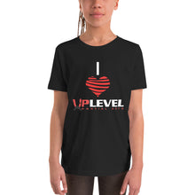 Load image into Gallery viewer, I Love UpLevel Youth Short Sleeve T-Shirt