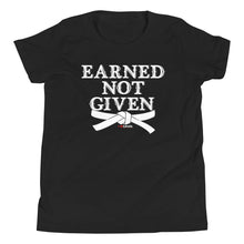 Load image into Gallery viewer, Earned Not Given Youth Short Sleeve T-Shirt