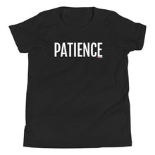 Load image into Gallery viewer, Youth Life Skill: Patience Short Sleeve Unisex T-Shirt (Two Sided)