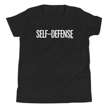 Load image into Gallery viewer, Youth Life Skill: Self Defense Short Sleeve Unisex T-Shirt (Two Sided)