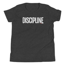Load image into Gallery viewer, Youth Life Skill: Discipline Short Sleeve Unisex T-Shirt (Two Sided)