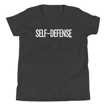 Load image into Gallery viewer, Youth Life Skill: Self Defense Short Sleeve Unisex T-Shirt (Two Sided)