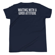 Load image into Gallery viewer, Youth Life Skill: Patience Short Sleeve Unisex T-Shirt (Two Sided)