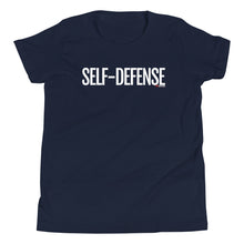 Load image into Gallery viewer, Youth Life Skill: Self Defense Short Sleeve Unisex T-Shirt (Two Sided)