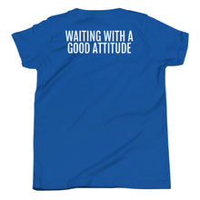 Load image into Gallery viewer, Youth Life Skill: Patience Short Sleeve Unisex T-Shirt (Two Sided)