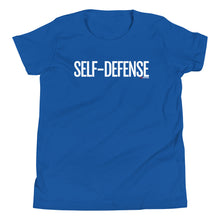 Load image into Gallery viewer, Youth Life Skill: Self Defense Short Sleeve Unisex T-Shirt (Two Sided)