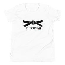 Load image into Gallery viewer, Black Belt In Training Youth Short Sleeve T-Shirt