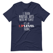 Load image into Gallery viewer, I Train Martial Arts With My Family Short-Sleeve Unisex T-Shirt