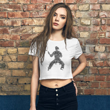 Load image into Gallery viewer, UpLevel Silhouette Woman Women’s Crop Tee