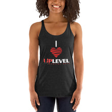 Load image into Gallery viewer, I Love UpLevel Women&#39;s Racerback Tank
