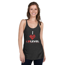 Load image into Gallery viewer, I Love UpLevel Women&#39;s Racerback Tank