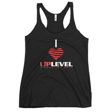 Load image into Gallery viewer, I Love UpLevel Women&#39;s Racerback Tank
