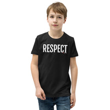 Load image into Gallery viewer, Youth Life Skill: Respect Short Sleeve Unisex T-Shirt (Two Sided)