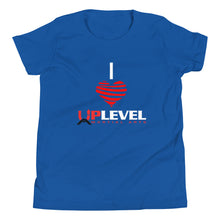 Load image into Gallery viewer, I Love UpLevel Youth Short Sleeve T-Shirt